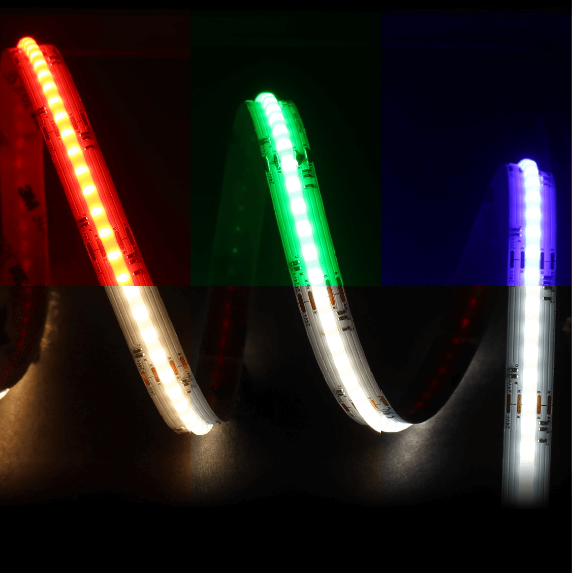 Analogowa Taśma LED COB IP20 CRI 90+